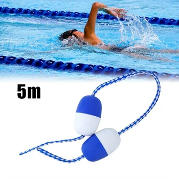 

5 Meters Safety Float Lines Swimming Pool Safety Divider Rope Floating Rope with 11 Balls Pool Accessories YA88