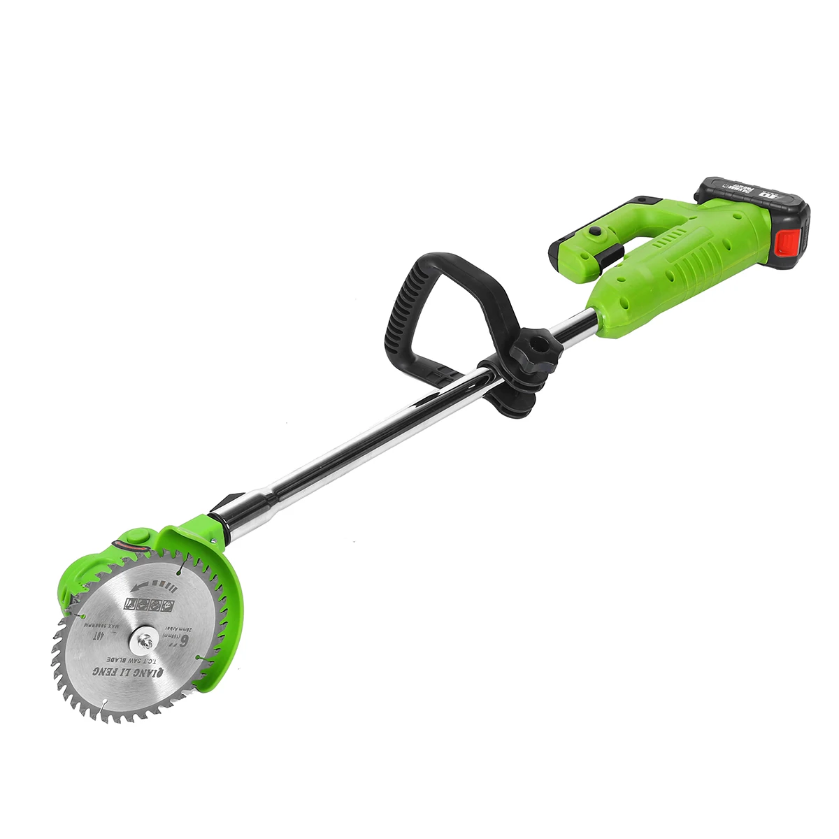 US $83.27 24V Electric Lawn Mower with 2PC 3000mAh Liion Battery Cordless Grass Trimmer Auto Release String Cutter Garden Power Tool