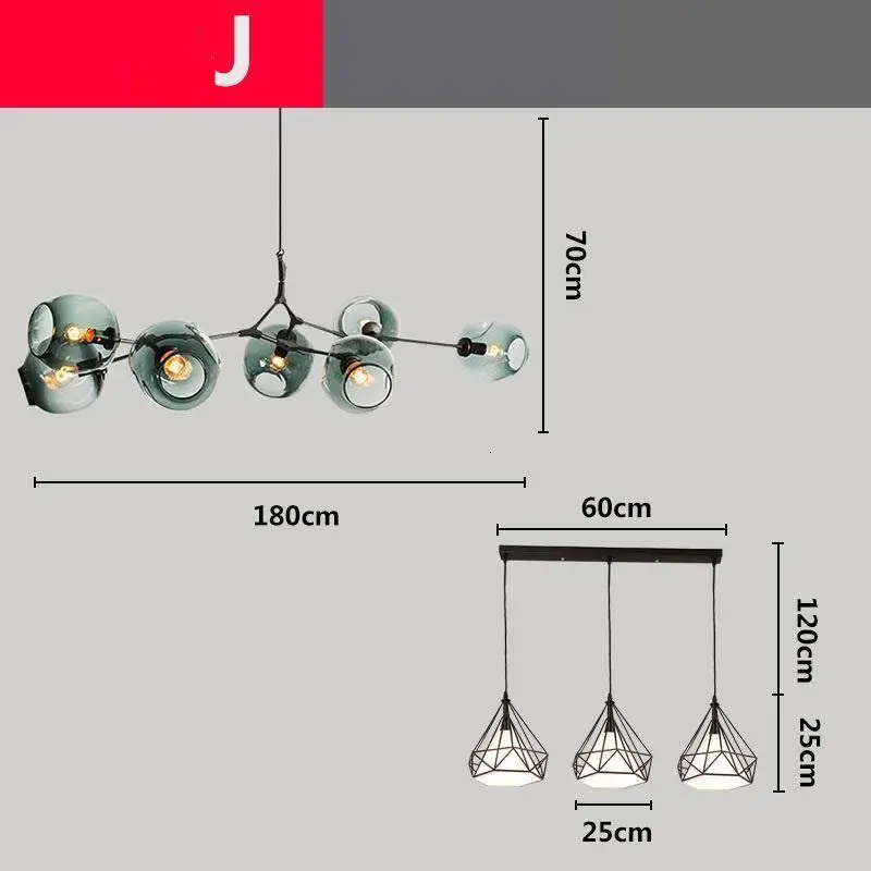 Телесный обеденный блеск E Pendente Para Sala De Jantar Led Suspendu Лофт Lampen современный подвесной светильник