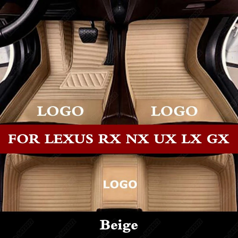 3D автомобильные коврики роскошный автомобиль авто ножные для LEXUS RX NX удобный LX GX