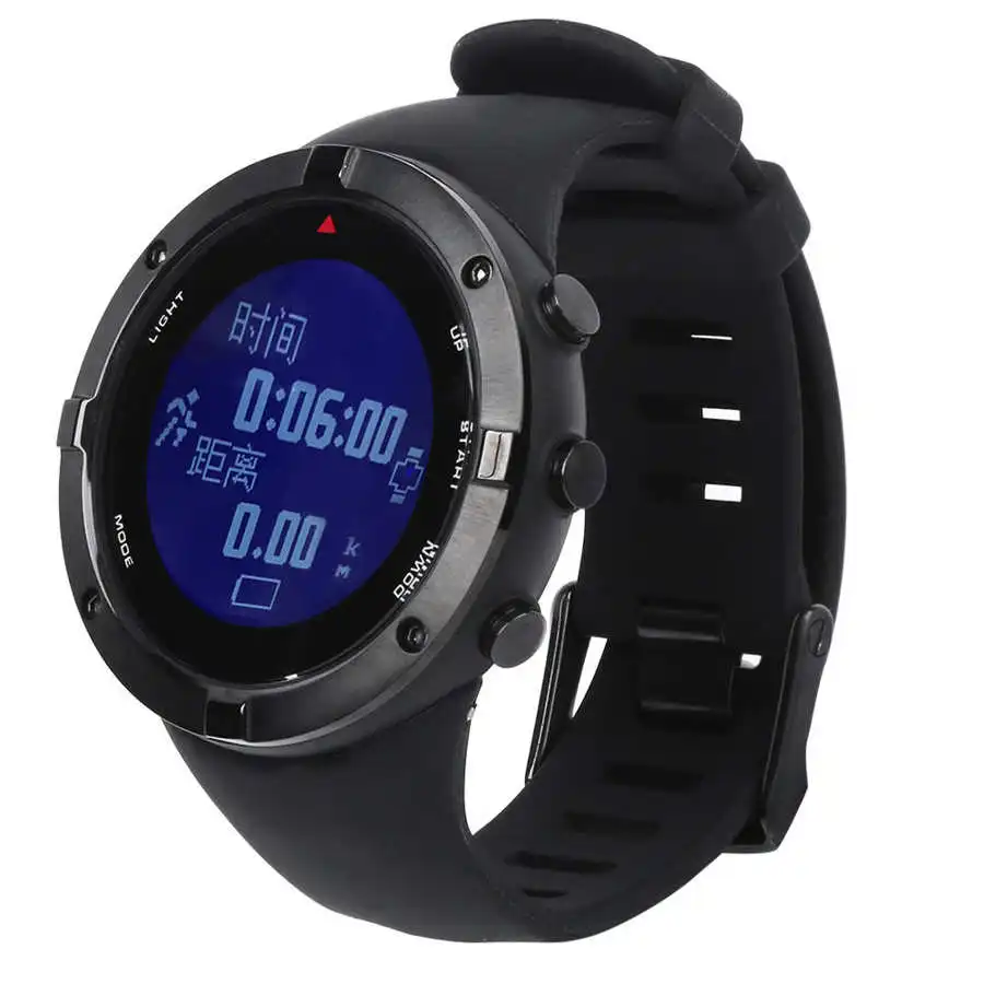 Outdoor Pedometer Sports Watch Gps Heart Rate Diving Compass Altitude