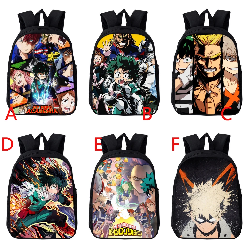 Рюкзак Midoriya нейлоновый рюкзак на молнии с героями мультфильмов японский стиль