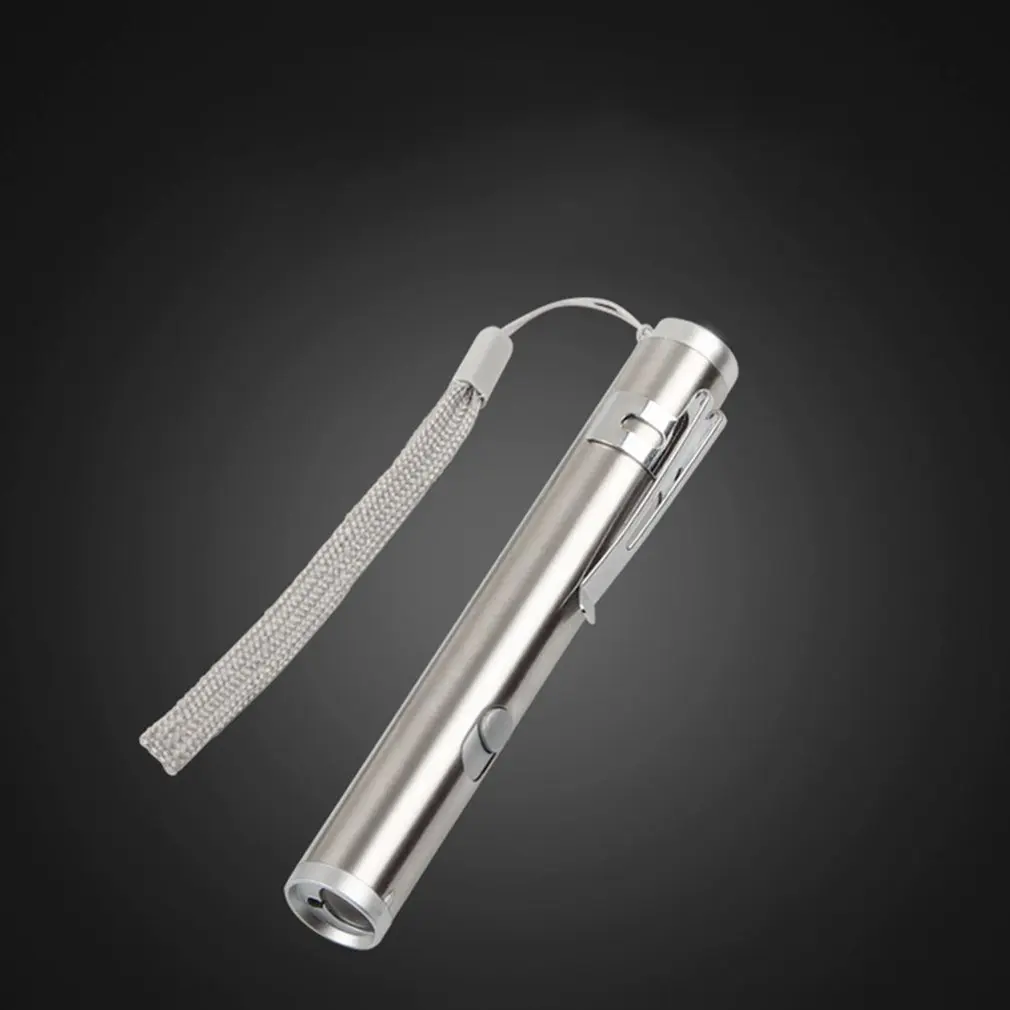 Мини Usb Перезаряжаемый светильник из нержавеющей стали, светодиодный лазерный Забавный светильник два в одном, мощный портативный светильник-вспышка