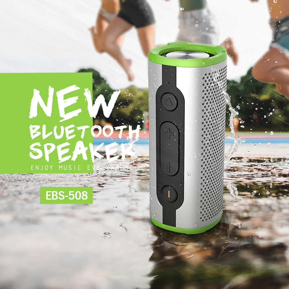 

Waterproof Bluetooth Column Speaker Super Bass Small Steel Cannon True Wireless Stereo Sound Box Built-in 2000mAh Battery