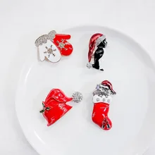 Креативная Европейская и американская мода, стиль, классная Милая Рождественская брошь,, элегантная осенняя и зимняя булавка для воротника, аксессуары