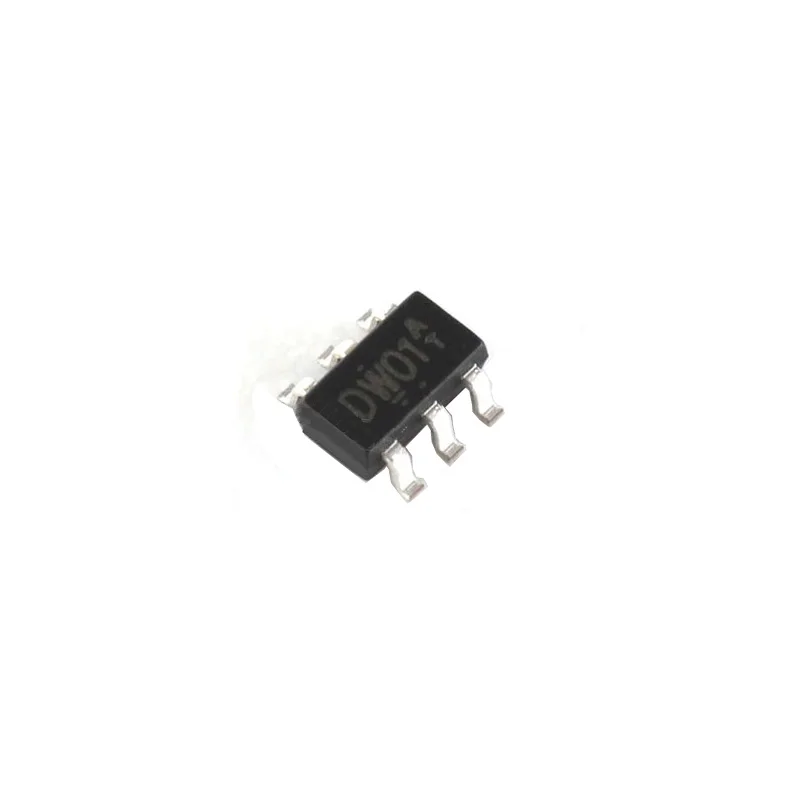 50 шт./лот SMD DW01 защита литиевой батареи IC MOSFET SOT23-6 | Электронные компоненты и