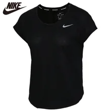 Оригинальная продукция Nike Спортивная футболка черные рубашки с коротким рукавом Новое поступление