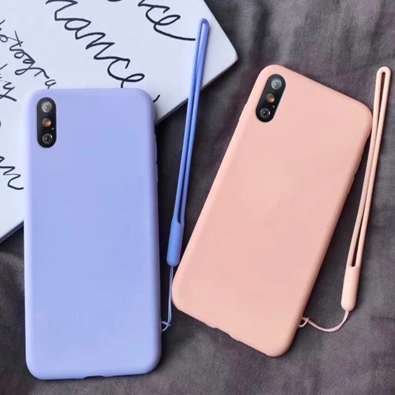 

Soft Liquid Silicone Case For Oneplus 7 Pro TPU Cover For One Plus 7 Pro Slim Thin Candy Case