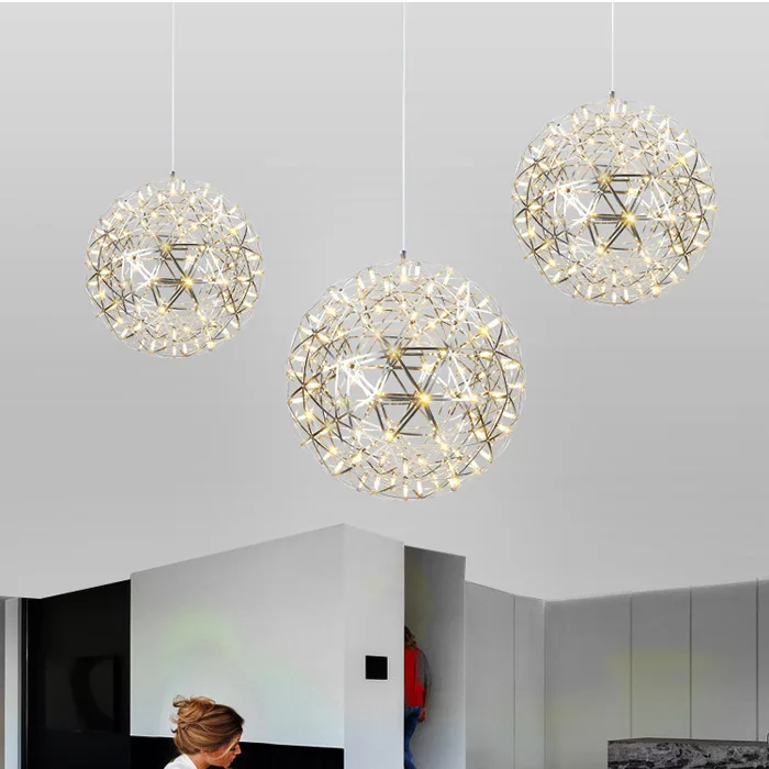 

nordic luminaria industrial lamp crystal bedroom LED pendant lights living room deco maison industrial lamp