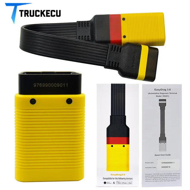 LAUNCH EasyDiag 3,0 Plus Obd2 диагностический сканер для Android/IOS X431 EasyDiag 3,0+ OBD2 Расширенный считыватель кода запуска
