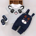 Костюм для малышей Новинка года, летняя детская одежда с короткими рукавами для мальчиков и девочек хлопковая Детская рубашка с принтом От 1 до 5 лет комплекты одежды для мальчиков