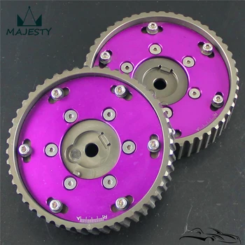 

PURPLE Adjustable CAM GEAR GEARS Pulley for B*MW E21 E28 E30 E34 E36 318i ( 2pcs)
