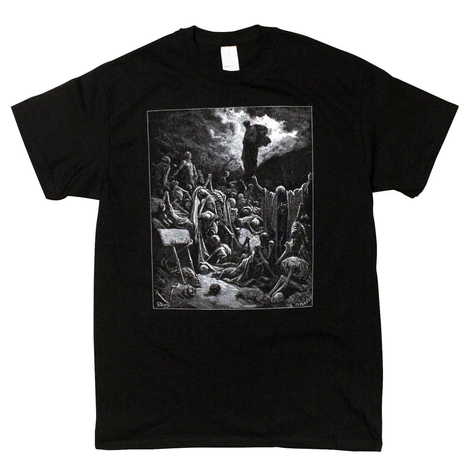 Футболка Vision Of The Valley Dry Bones футболка Gustave Dore черная металлическая |