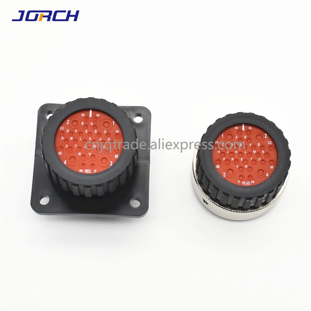 Conjunto 32 Pinos Conector de Aviação Plugue Macho e Fêmea Plugue Circular Tomada 1929000055 192900-0072 1