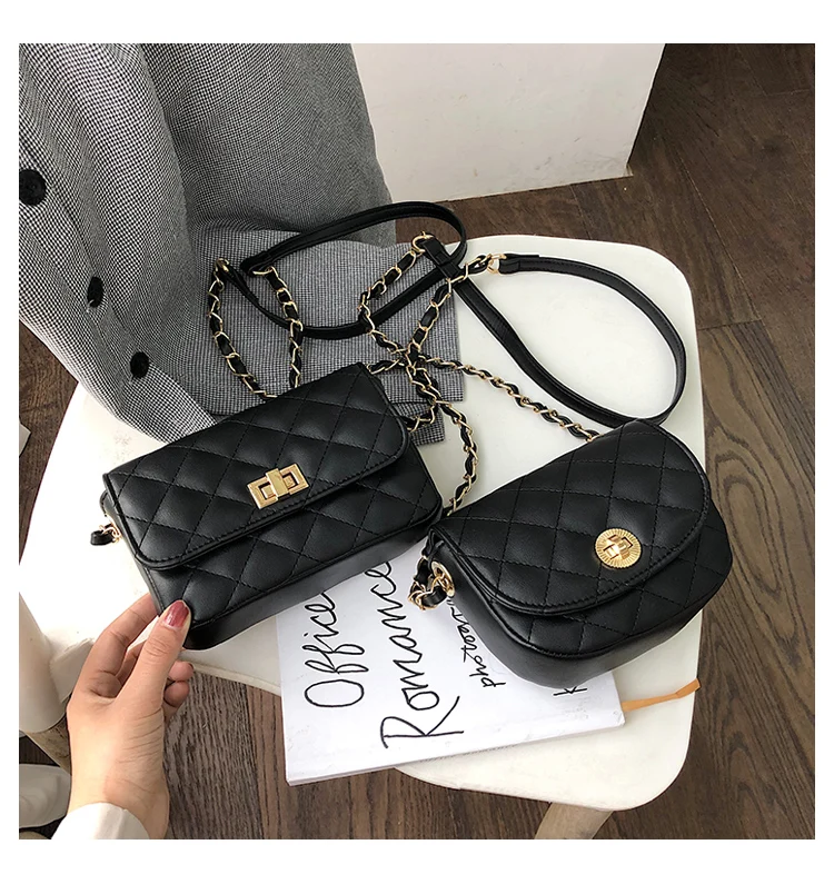 

Youbroer Women Messenger Bags Channels Handbags Women Handbags Diamond Chain Channel Bags Diamond Lattice