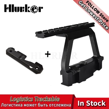 

KINSTTA Tactical AK 74U Mount Quick release 20mm AK Side Rail Lock Scope Mount Base for AK 74U Rifle Hunting&CS Battle