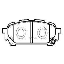 Cksu-5_колодки Дисковые Задние! Subaru Legacy Iv 2.0i/2.5i/ Outback 2.5i 03 Ctr Cksu5 Ctr арт. CKSU5
