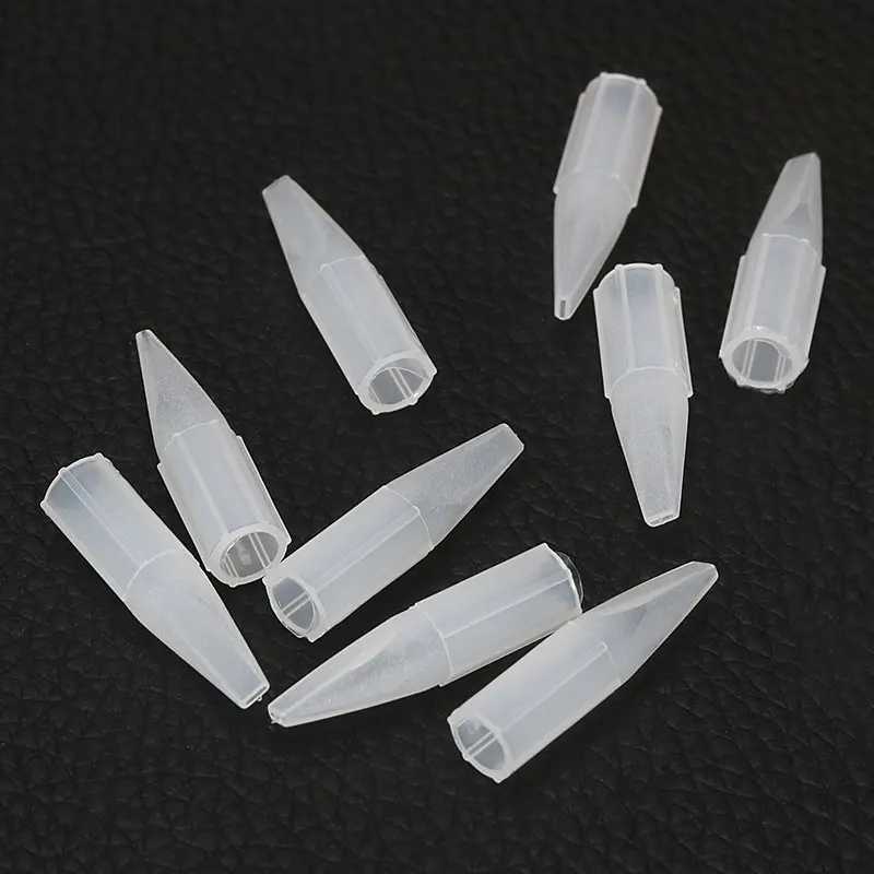 100 шт. одноразовые насадки иглы для перманентного макияжа|tattoo needle cap|tattoo needlesneedles