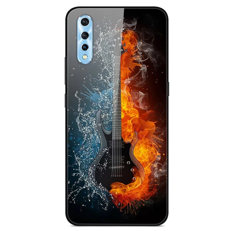ДЛЯ Vivo V17 Neo чехол из закаленного стекла для задней панели ПК Жесткий Чехол для Vivo V17 Pro V 17 V17Neo чехол Vivo Z5 Y7S Iqoo Neo чехол бампер - Цвет: 2