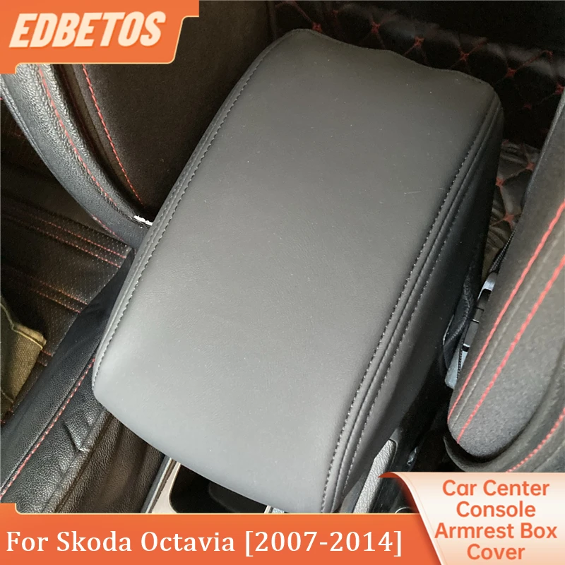 For Skoda Octavia 2007 2008 2009 2010 2011 2012 2013 2014 Car Central Armrest Box Cover Center Console Protection Case
