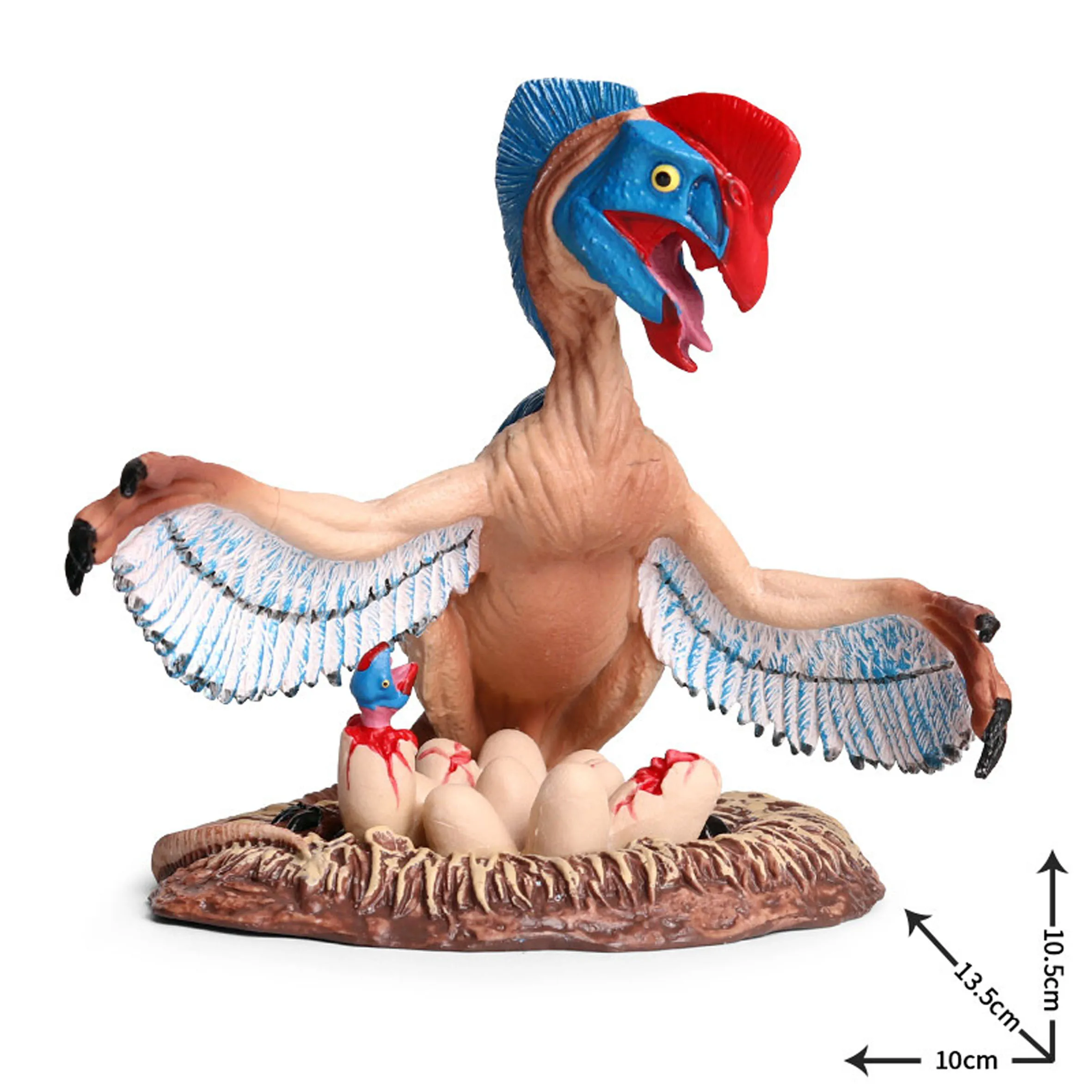1pc2mix модель яркая крутая красочная Фигурка динозавра Oviraptor популярные игрушки Юрского периода для детей популярная коллекция животных подарки