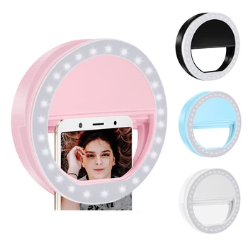 

Ring Light LED Circle Light Cell Phone Photography Video Lighting Photo Fill Light Photo Lamp Mobile Holder Selfie Stand Tripod