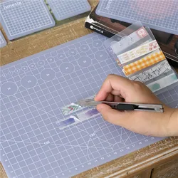 Tapis de coupe en PVC multi tailles, Patchwork, outils durables, bricolage à la main, plaque de coupe auto réparatrice, outil d'art de Cricut 