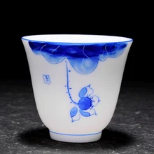 Хризантема чай украшения дома аксессуары чайный набор кунг-фу японский стиль ручной работы Цзиндэчжэнь tazas de ceramica creativas