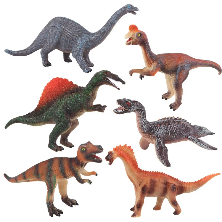 Jurassic bb shao акустическая виниловая имитация динозавров пластиковая модель T-Rex набор животных детская игрушка для мальчика