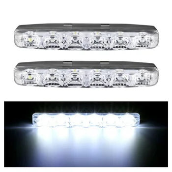

Anti-collision Fog light Replacement DRL Lamp Super Bright 6000K 1 Pair