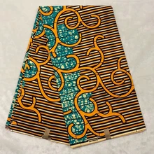 Mitex Печать Ткани Хлопчатобумажные для изготовления платьев юбки/африканские ткани Kitenge ткани африканская Pagne DF-357