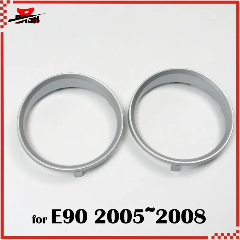 

DASH for BMW E90 Silver Cluster Rings Gauge Rings Silver dashboard Rings M3 Look ABS