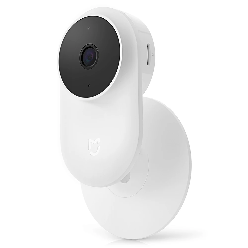 Xiaomi Mijia 1080P IP камера 130 градусов FOV ночное видение 2,4 ГГц двухдиапазонный WiFi Xiaomi домашний комплект монитор безопасности Поддержка SD карты