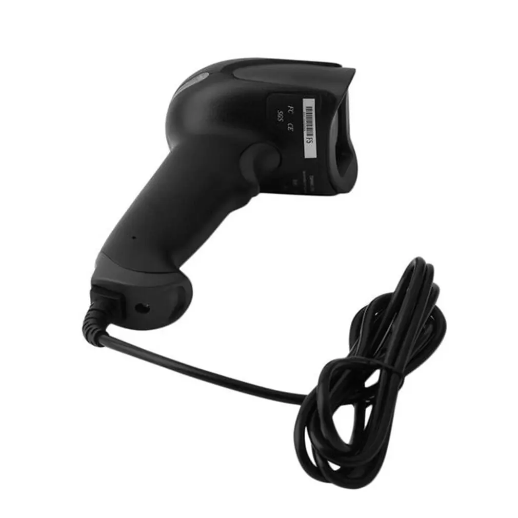 

2017 Newest Black/Yellow ABS+PC Antiknock design USB 2.0 Handheld Barcode Reader, Laser Bar Code Scanner for POS PC