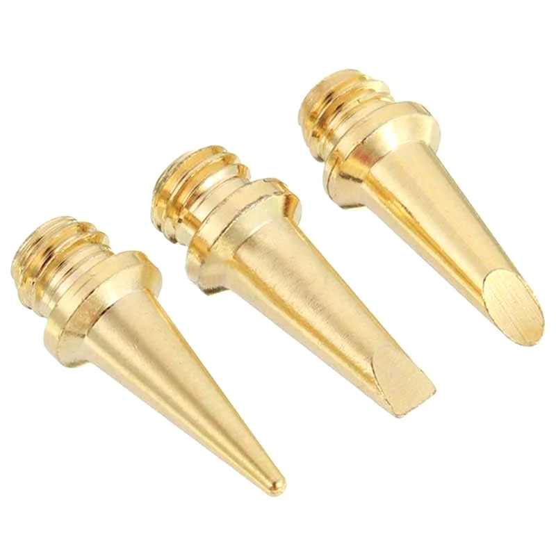 5pcs Nozzle For HS-1115K Soldering Iron Cordless Welding Tools Gas Welding Tips best soldering iron for electronics