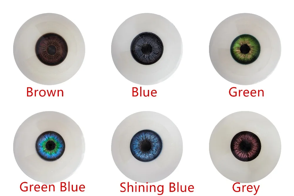Eyes Color Options