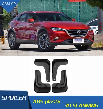 

For MAZDA CX-4 2016-2019 Mudflaps Splash Guards Front With color and rear Mud Flap Mudguards Fender Modified special