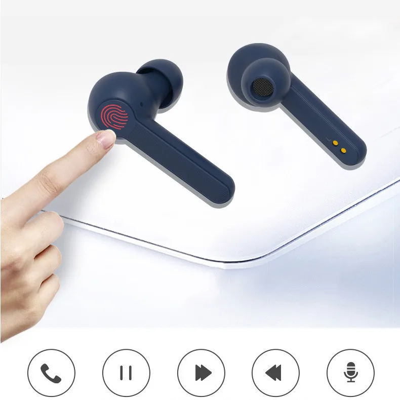 TWS наушники с поддержкой Bluetooth 5 0 и сенсорным управлением|Наушники гарнитуры| |