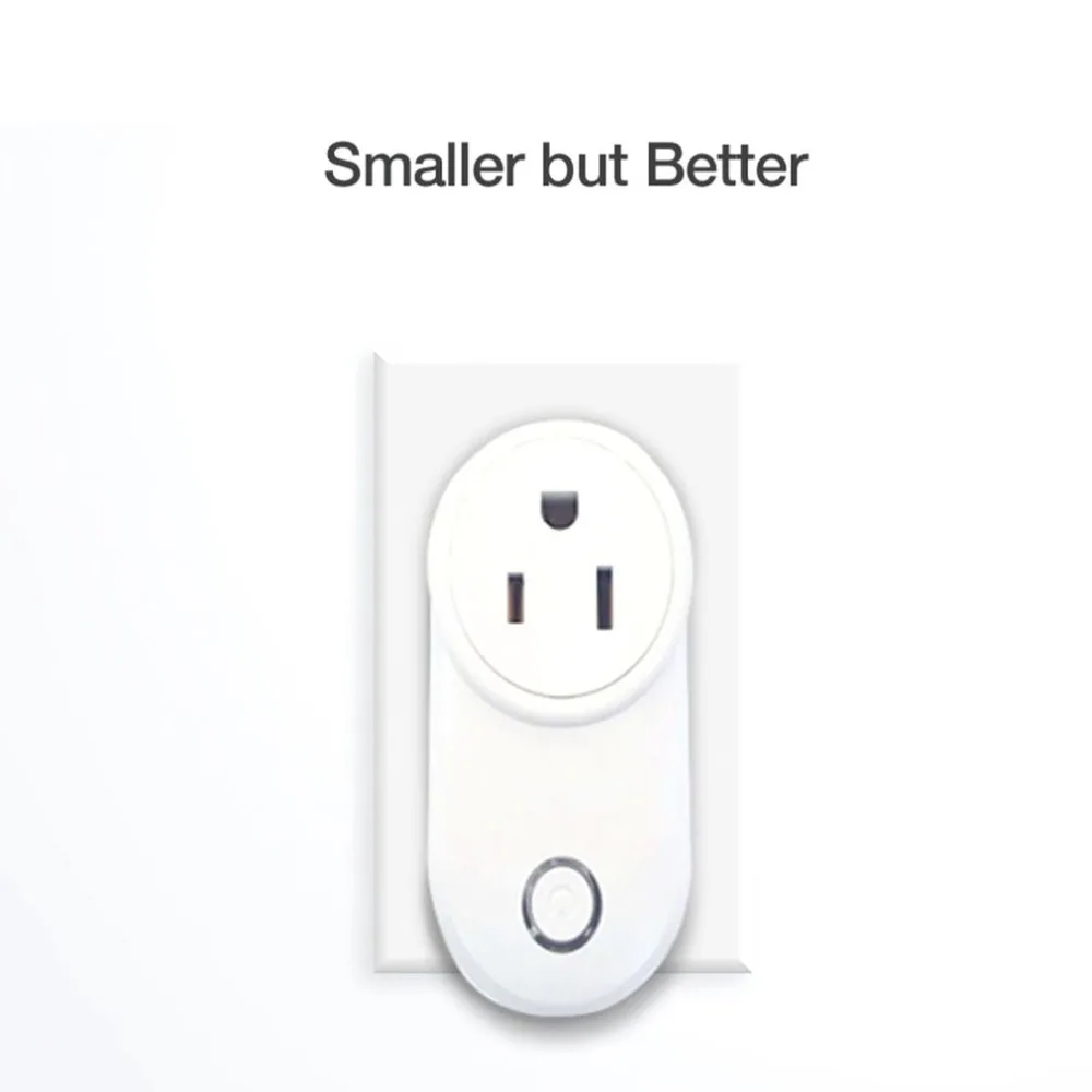 Smart plug 10A домашней автоматизации wifi розетка 100-240V Дистанционное Управление EU/US/AU разъем Wi-Fi работает