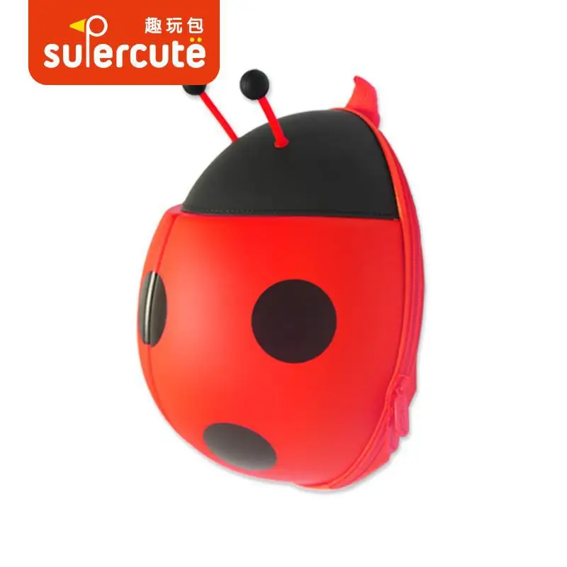 

Supercute Ladybug Backpack CHILDREN'S School Bags Cartoon Backpack Kindergarten School Bag School School Bag