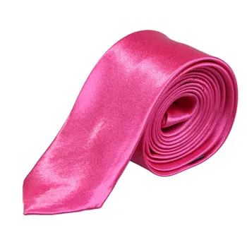 

Exquisite Gentleman Men Tie Polyester Silk Necktie Solid Color Neck Ties Cravatta TC21