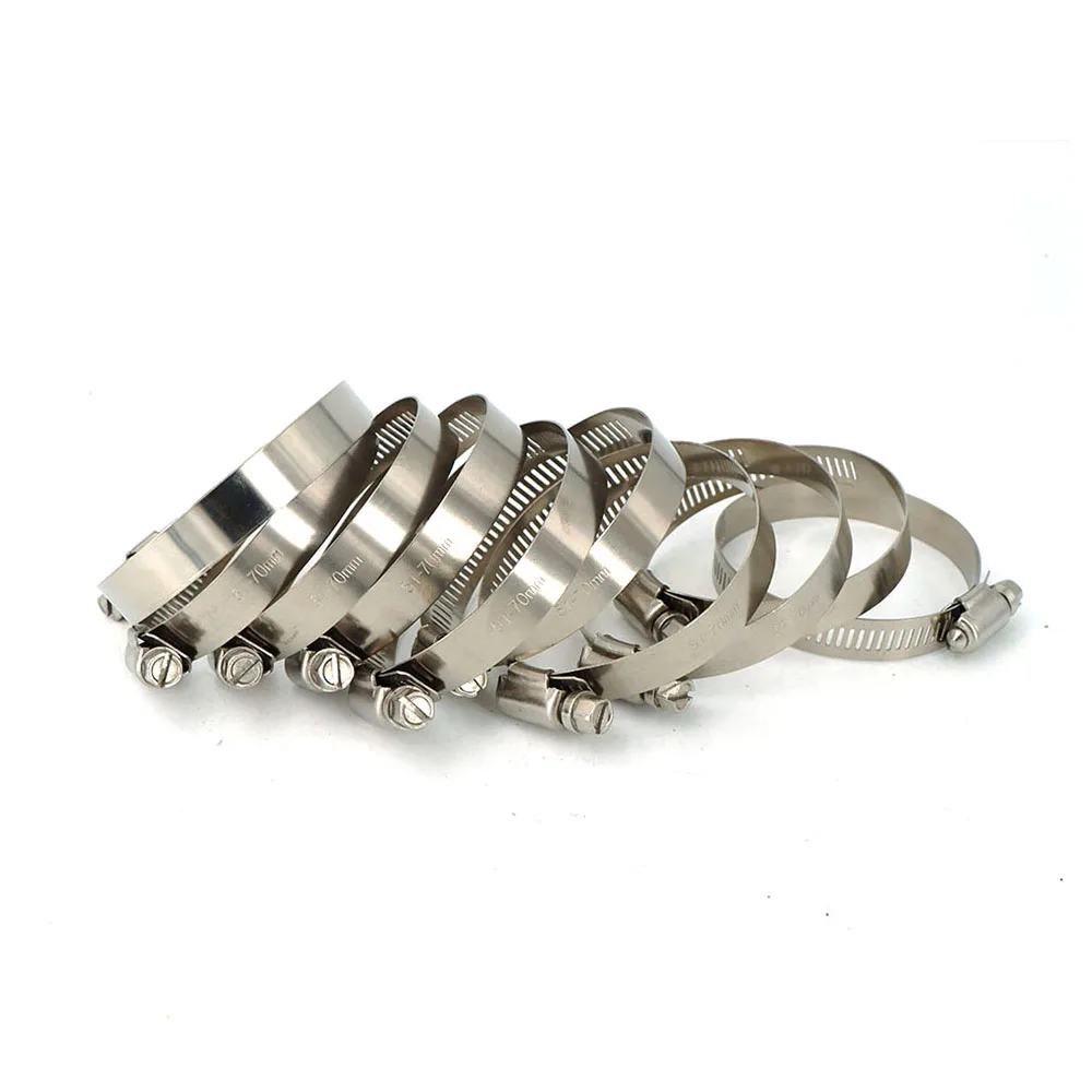 Stainless Steel 304 Worm Drive high qulity Hose Clamp - Fuel Pipe Tube Clips water