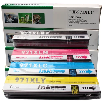 

For HP 970XL 971XL 970 971 XL Replacement Ink Cartridge for HP970 Officejet Pro X451DN X451DW X551 X576DW X476DW X476DN