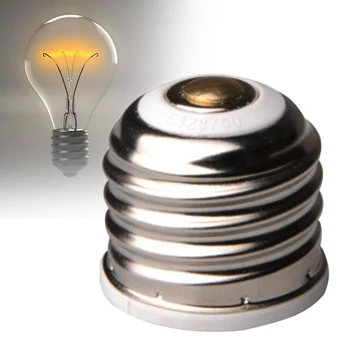 

10pcs Power Adapter LED Bulb Tool Easy Use E26 To E11 Light Lampholder Converter Flame Retardant Parts Mini Base Candelabra