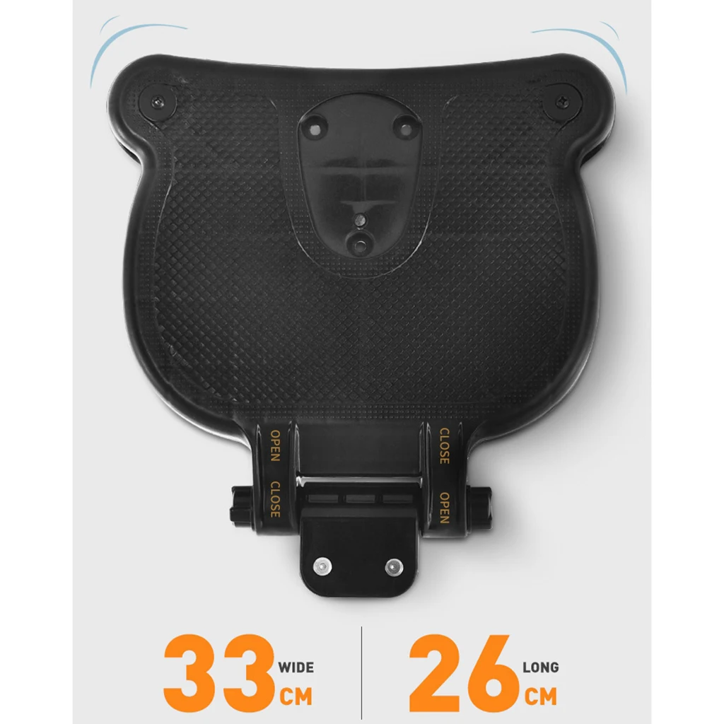 Stroller Glider Board, Baby Jogger Wheeled Board with Dismountable Sponge Seat, Holds Kids Up to 55 LBS