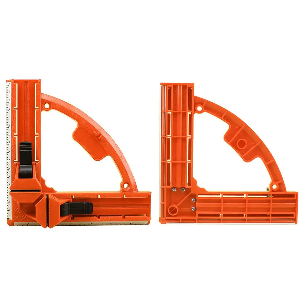 

90 Degree Right Angle Clamp Mitre Clamps Corner Clamp Picture Holder Woodwork With Light Weight Integrated Aluminum Rule