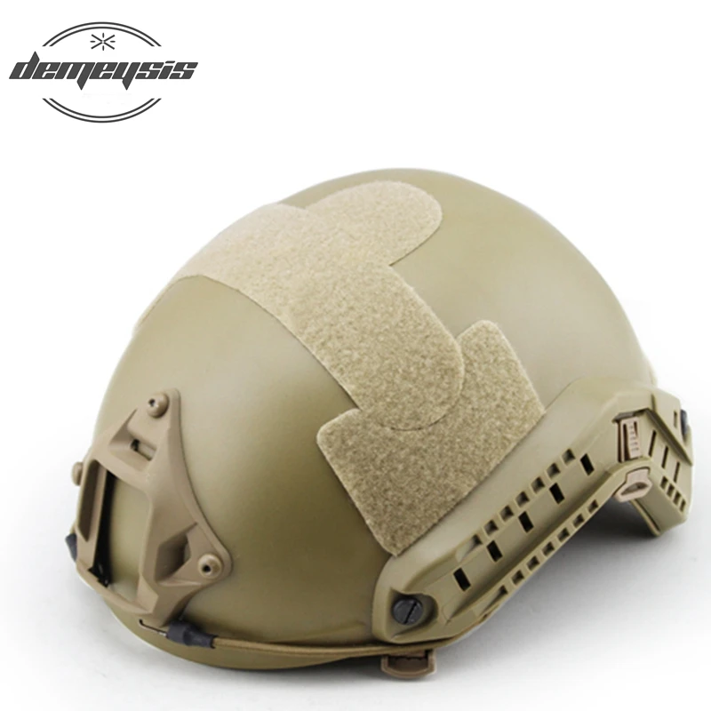 tan Military Tactical Fast Helmet Safety Hunting Airsoft Paintball Helmets Outdoor Sports Hunting Shooting Men Women Tactical Helmet - Цвет: tan