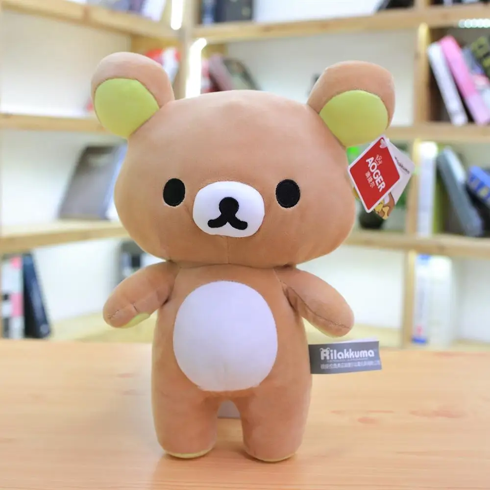 1 шт. 10/28 см высококачественный плюшевый мишка rilakkuma японские ТВ персонажи мягкие