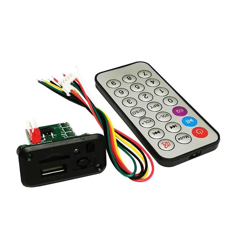 Мини 5 в MP3 декодер доска 3 Вт* 2 модуль декодирования MP3 WAV U диск TF карта USB усилитель динамик аудио Плата с проводом дистанционного управления