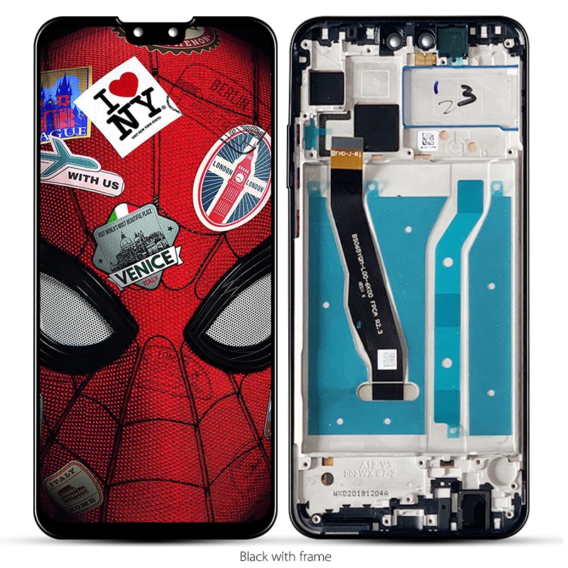Для 6," huawei Y9 ЖК-дисплей+ сенсорная панель дигитайзер Enjoy 9 Plus с рамкой JKM-LX1 JKM-LX2 JKM-LX3